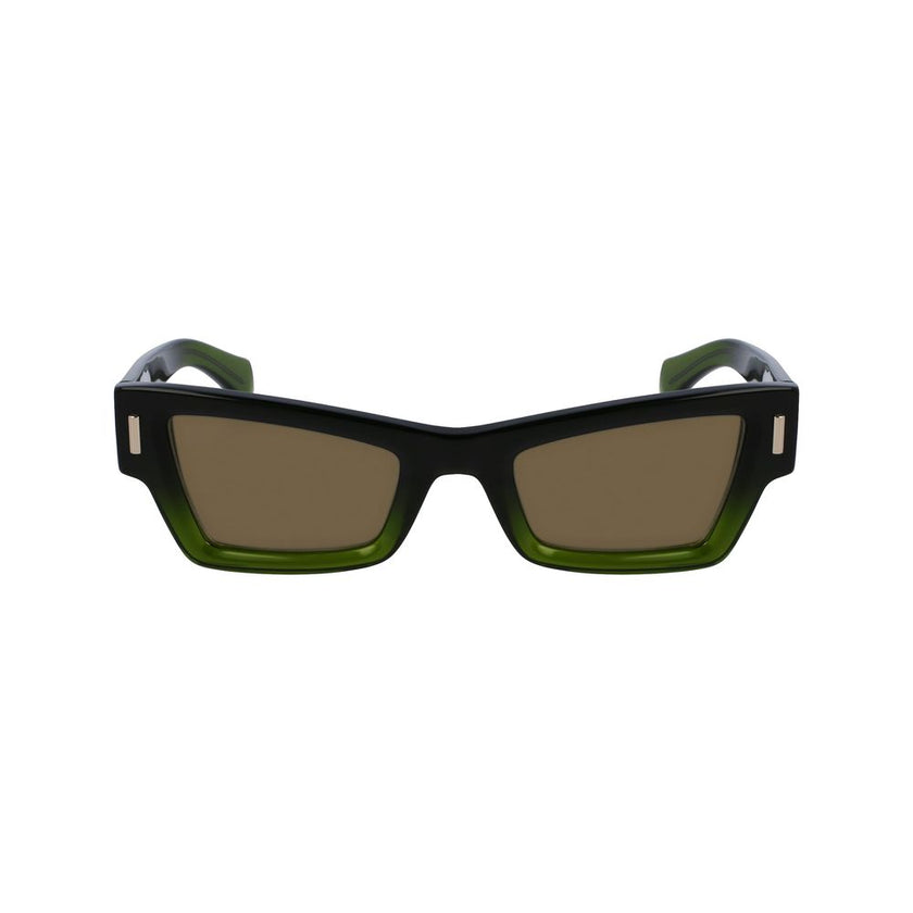 Ferragamo Green Acetate Sunglasses Ferragamo