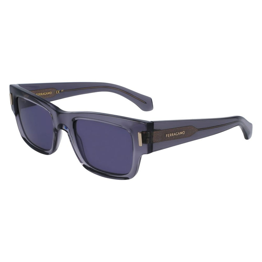 Ferragamo Gray Acetate Sunglasses Ferragamo