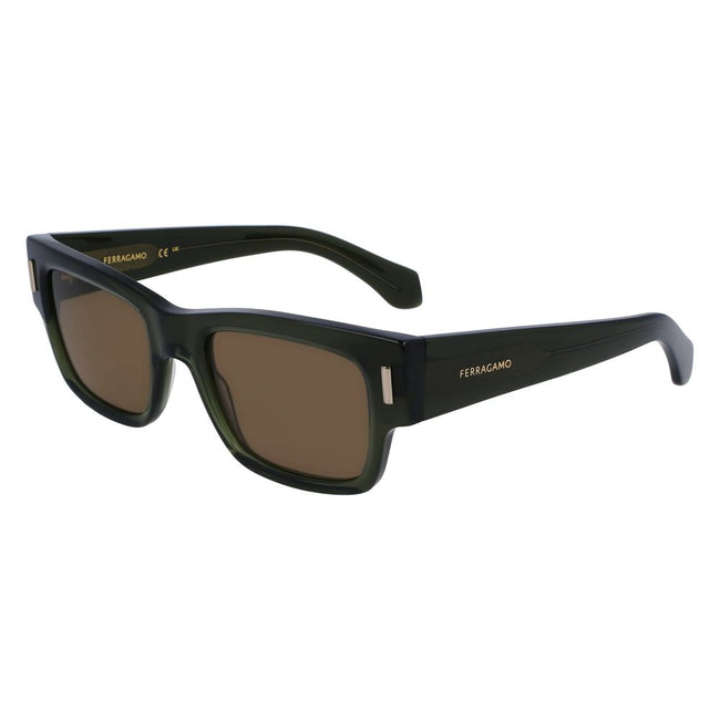 Ferragamo Brown Acetate Sunglasses Ferragamo
