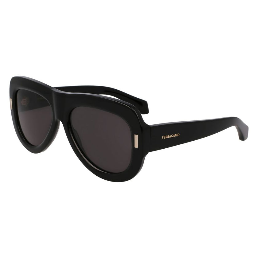 Ferragamo Black Acetate Sunglasses Ferragamo