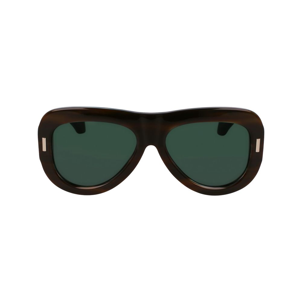 Ferragamo Green Acetate Sunglasses Ferragamo