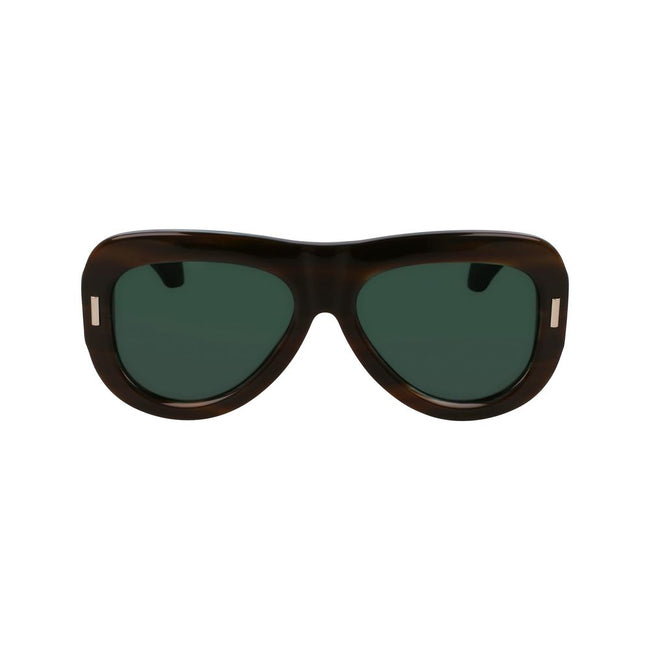 Ferragamo Green Acetate Sunglasses Ferragamo