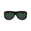 Ferragamo Green Acetate Sunglasses Ferragamo