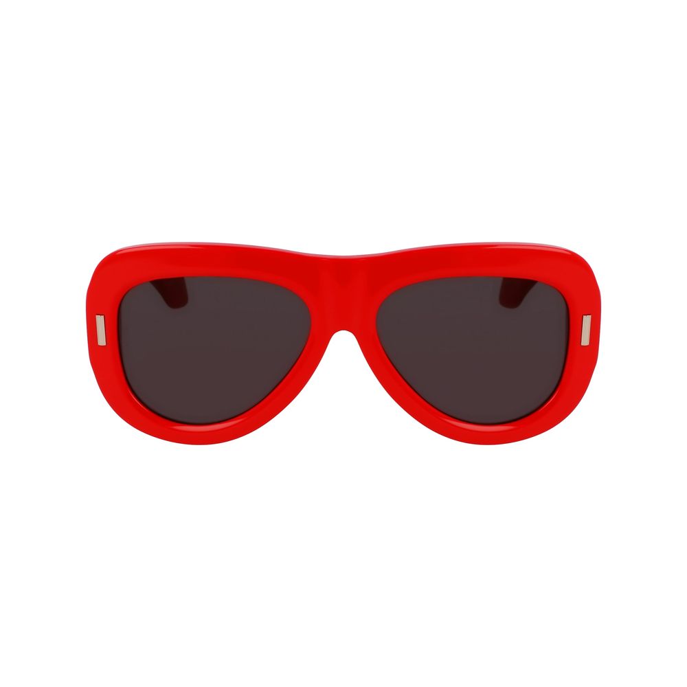 Ferragamo Red Acetate Sunglasses Ferragamo