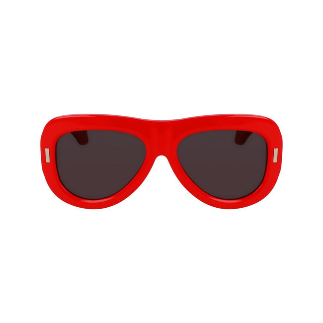 Ferragamo Red Acetate Sunglasses Ferragamo