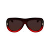 Ferragamo Red Acetate Sunglasses Ferragamo