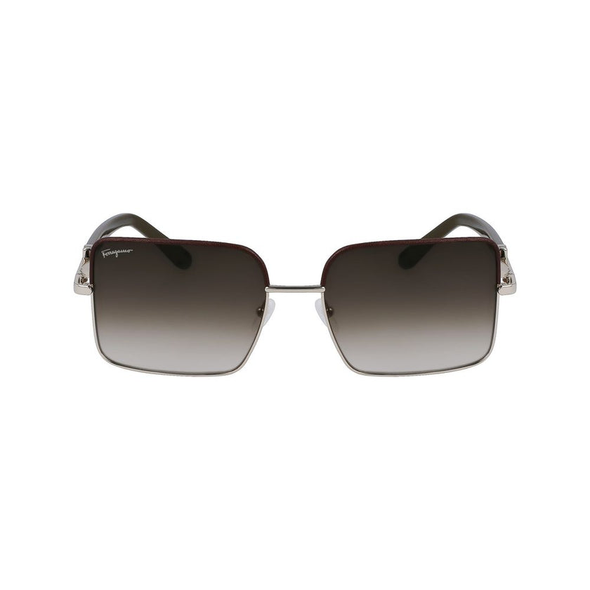 Ferragamo Gold Metal Sunglasses Ferragamo