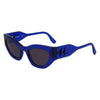 Karl Lagerfeld Blue Injected Sunglasses Karl Lagerfeld