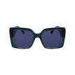 Karl Lagerfeld Purple Acetate Sunglasses Karl Lagerfeld