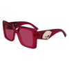 Karl Lagerfeld Red Acetate Sunglasses Karl Lagerfeld