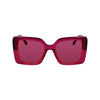 Karl Lagerfeld Red Acetate Sunglasses Karl Lagerfeld