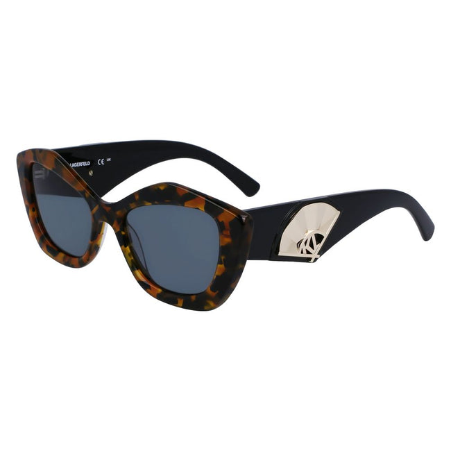 Karl Lagerfeld Brown Acetate Sunglasses Karl Lagerfeld