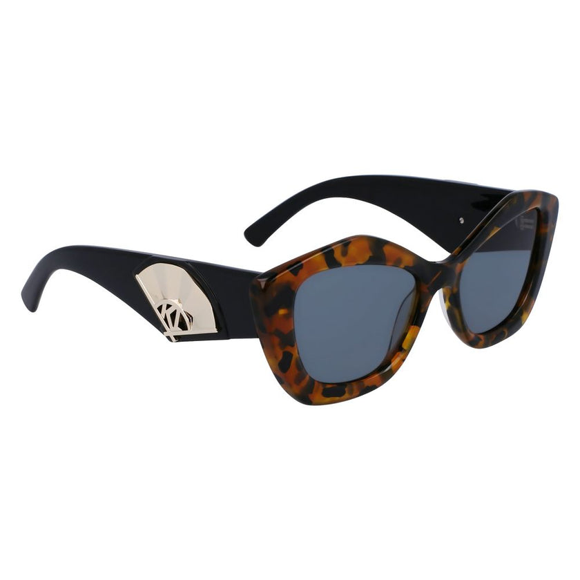 Karl Lagerfeld Brown Acetate Sunglasses Karl Lagerfeld