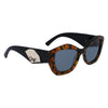 Karl Lagerfeld Brown Acetate Sunglasses Karl Lagerfeld