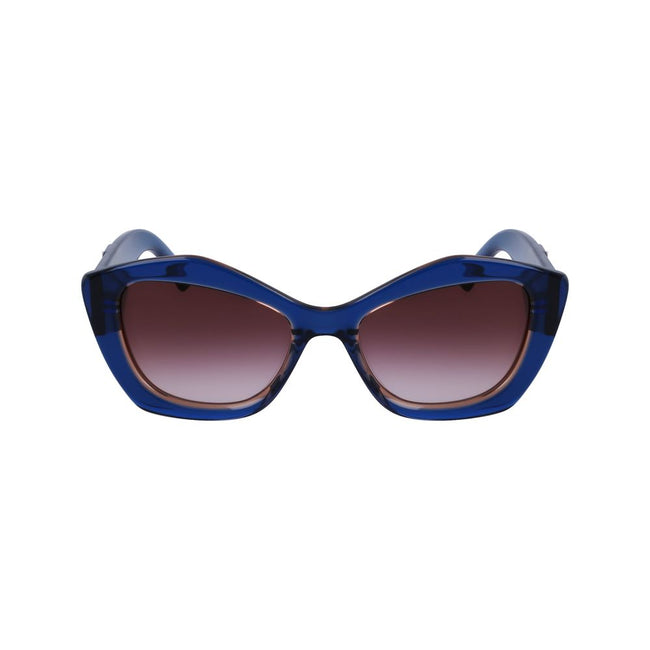 Karl Lagerfeld Blue Acetate Sunglasses Karl Lagerfeld