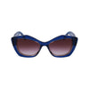 Karl Lagerfeld Blue Acetate Sunglasses Karl Lagerfeld