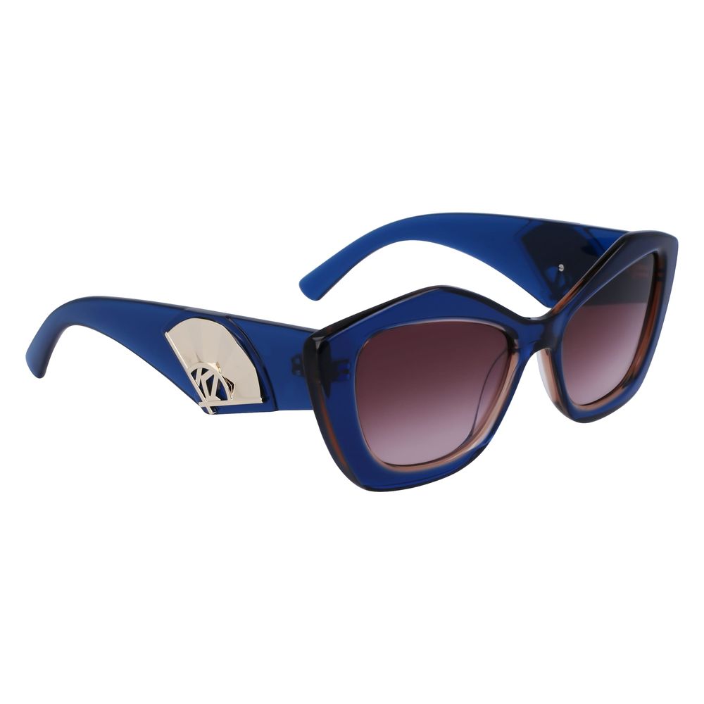 Karl Lagerfeld Blue Acetate Sunglasses Karl Lagerfeld