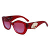 Karl Lagerfeld Red Acetate Sunglasses Karl Lagerfeld
