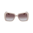 Karl Lagerfeld White Injected Sunglasses Karl Lagerfeld