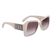 Karl Lagerfeld White Injected Sunglasses Karl Lagerfeld