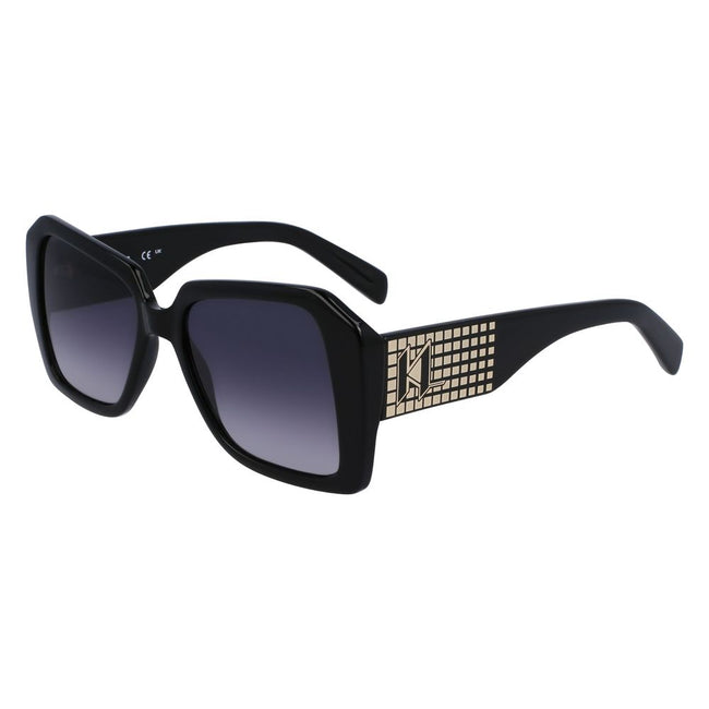Karl Lagerfeld Black Injected Sunglasses Karl Lagerfeld