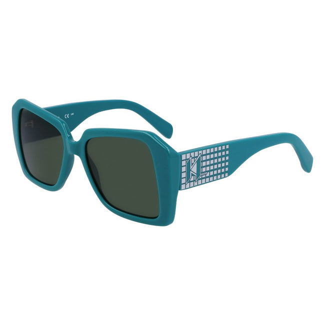 Karl Lagerfeld Green Injected Sunglasses Karl Lagerfeld