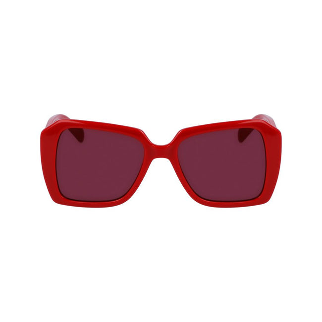 Karl Lagerfeld Red Injected Sunglasses Karl Lagerfeld
