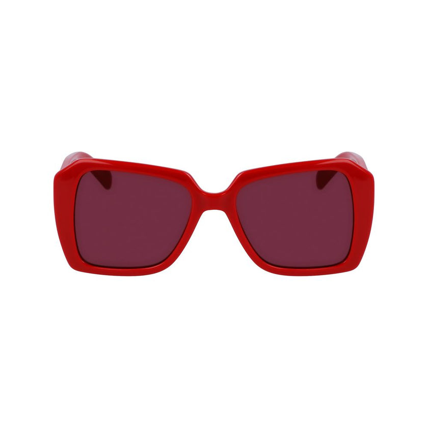 Karl Lagerfeld Red Injected Sunglasses Karl Lagerfeld
