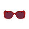 Karl Lagerfeld Red Injected Sunglasses Karl Lagerfeld