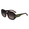 Karl Lagerfeld Brown Injected Sunglasses Karl Lagerfeld