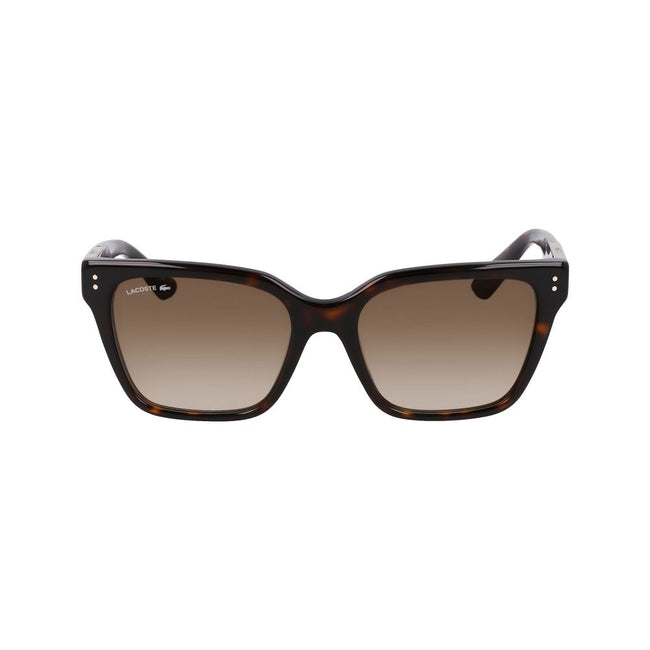 Lacoste Brown Acetate Sunglasses Lacoste