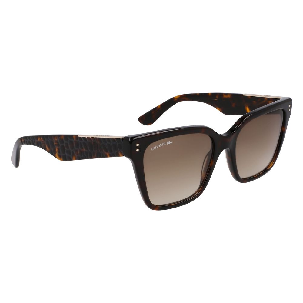 Lacoste Brown Acetate Sunglasses Lacoste
