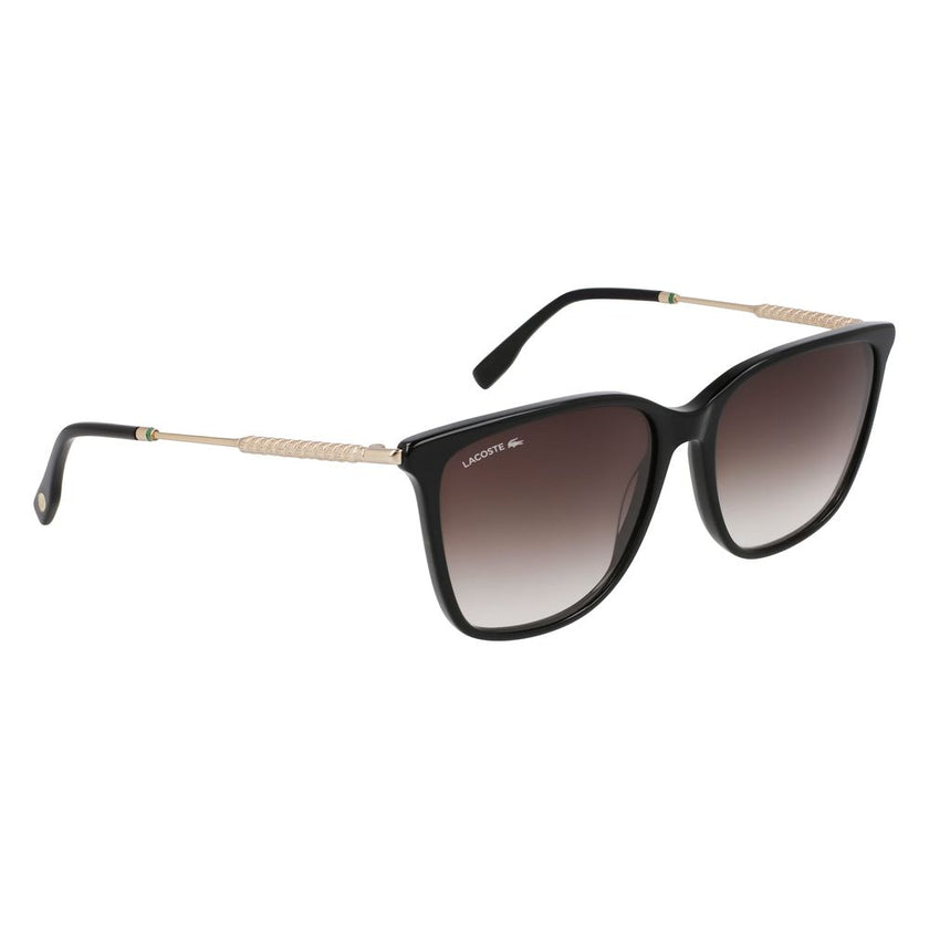 Lacoste Black Acetate Sunglasses Lacoste