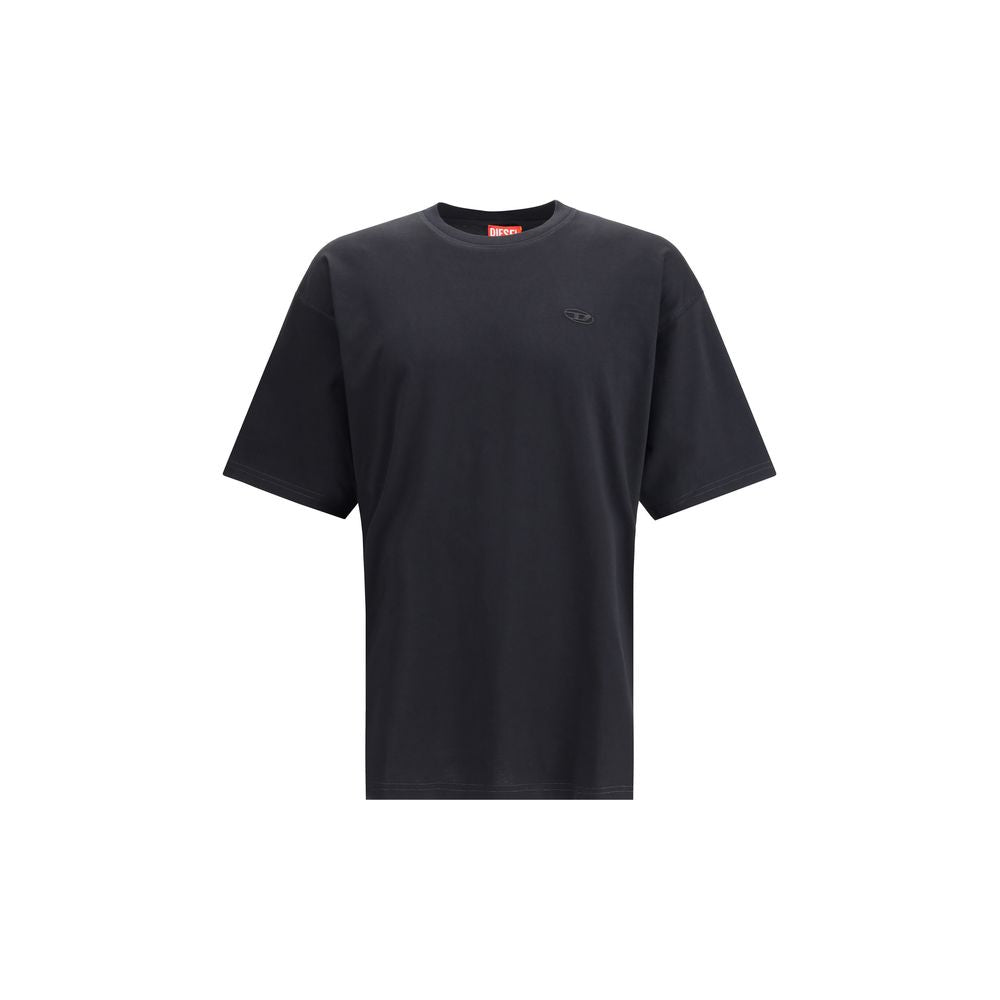 Diesel Black Cotton T-Shirt Diesel