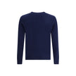 Aragona Cashmere Blue Merino Wool Cashmere Sweater Aragona Cashmere
