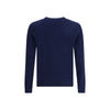 Aragona Cashmere Blue Merino Wool Cashmere Sweater Aragona Cashmere