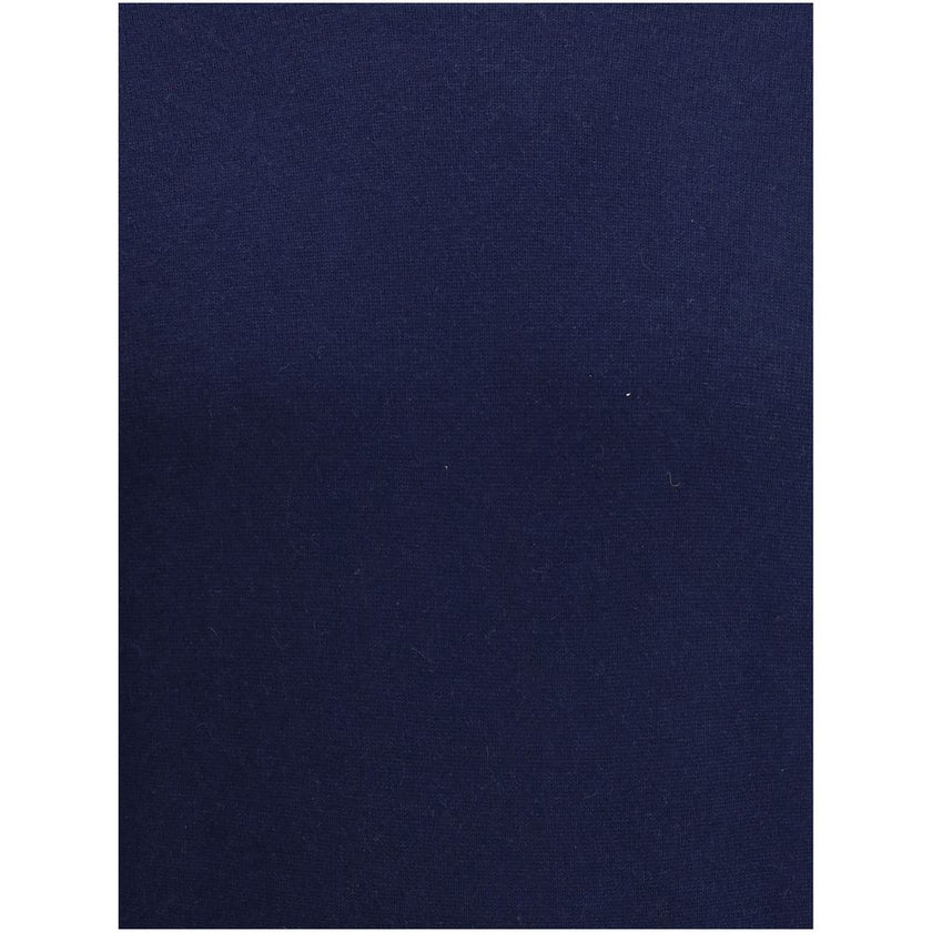 Aragona Cashmere Blue Merino Wool Cashmere Sweater Aragona Cashmere