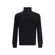 Aragona Cashmere Black Merino Wool Turtleneck Aragona Cashmere