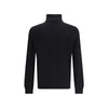 Aragona Cashmere Black Merino Wool Turtleneck Aragona Cashmere