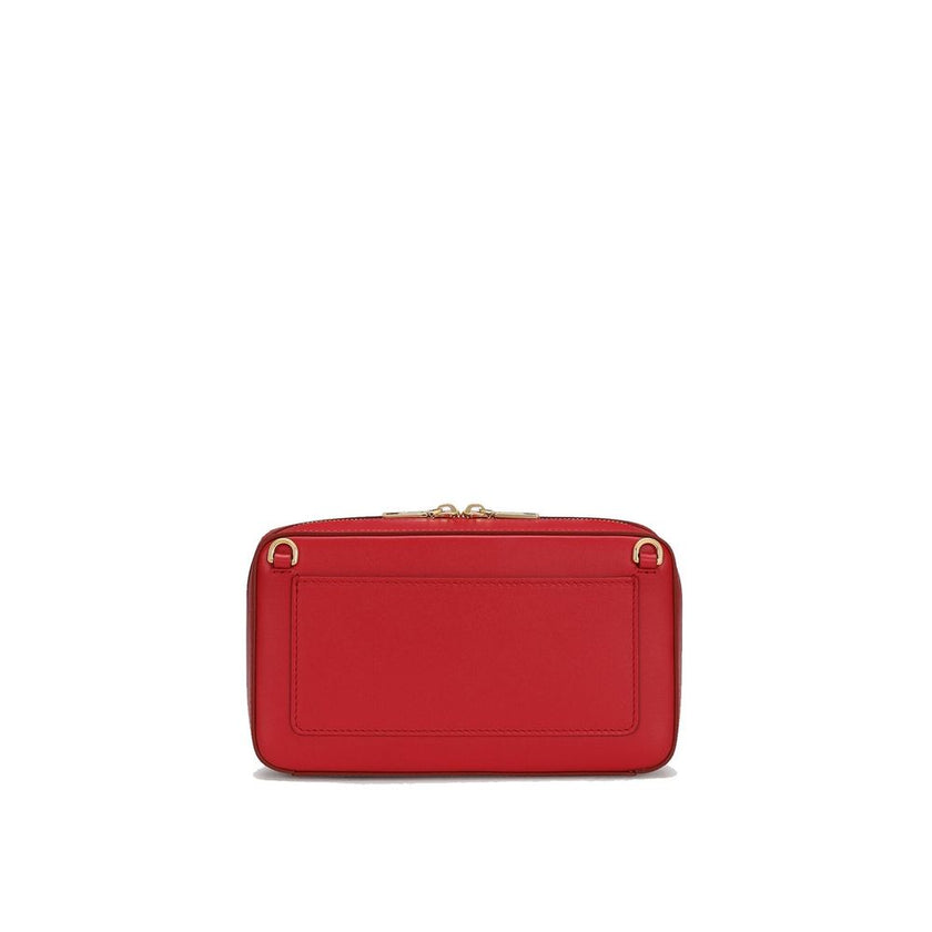 Dolce & Gabbana Red Calfskin Crossbody Bag Dolce & Gabbana