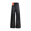 Diesel Black Cotton Relaxed Fit Jeans Diesel