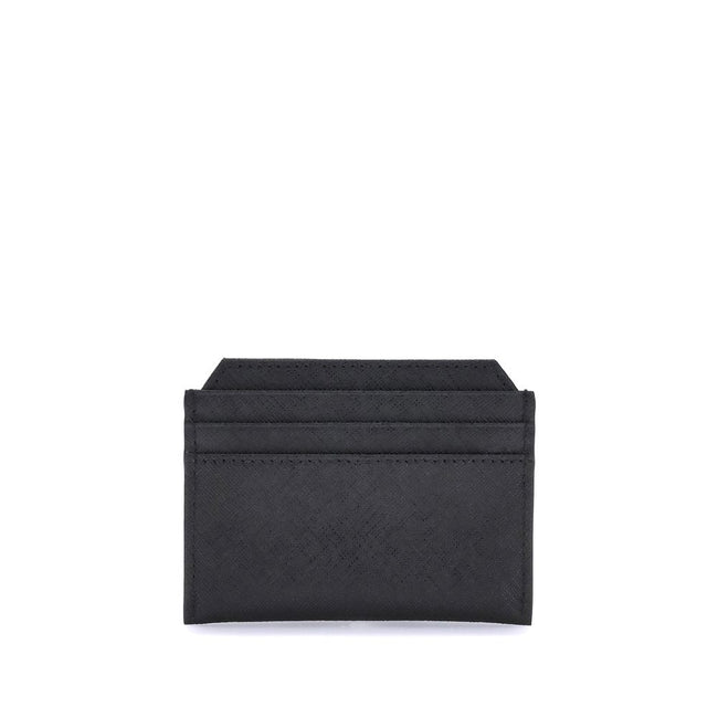 Vivienne Westwood Black Calf Leather Bos Taurus Wallet Vivienne Westwood