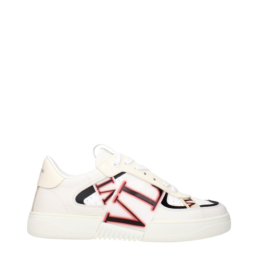 Valentino Garavani White Leather Sneakers Valentino Garavani