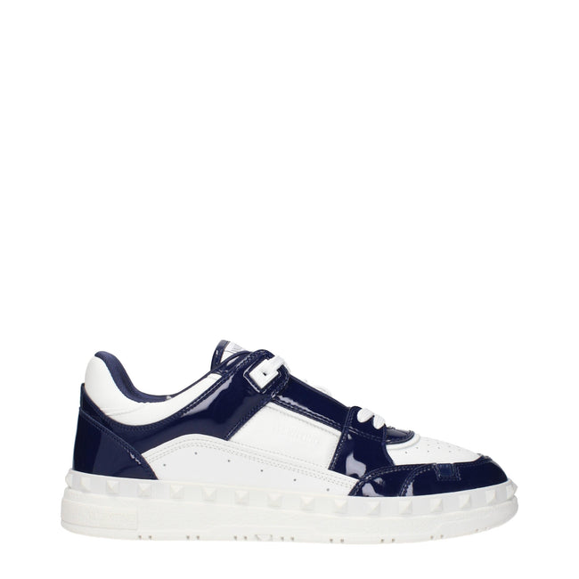 Valentino Garavani White Leather Low Top Sneakers Valentino Garavani