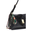 Prada Black Calf Leather Bos Taurus Shoulder Bag Prada