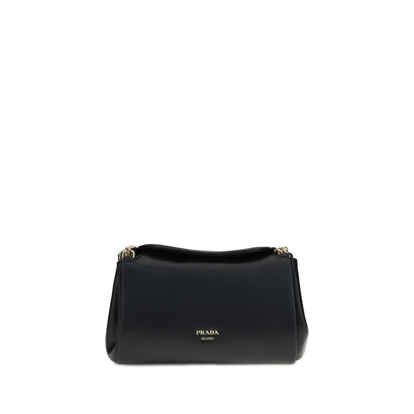 Prada Black Lamb Ovis Aries Aries Shoulder Bag Prada