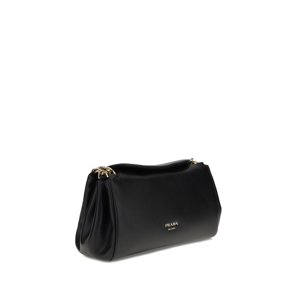 Prada Black Lamb Ovis Aries Aries Shoulder Bag Prada