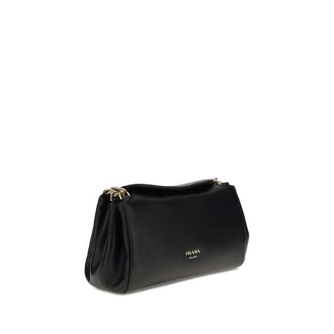 Prada Black Lamb Ovis Aries Aries Shoulder Bag Prada
