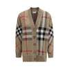 Burberry Beige Polyester Cardigan Burberry
