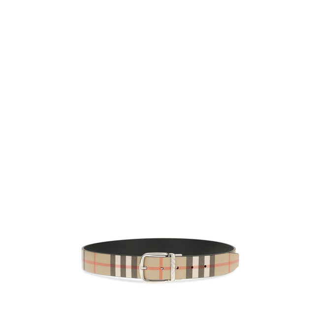 Burberry Multicolor Calf Leather Bos Taurus Belt Burberry